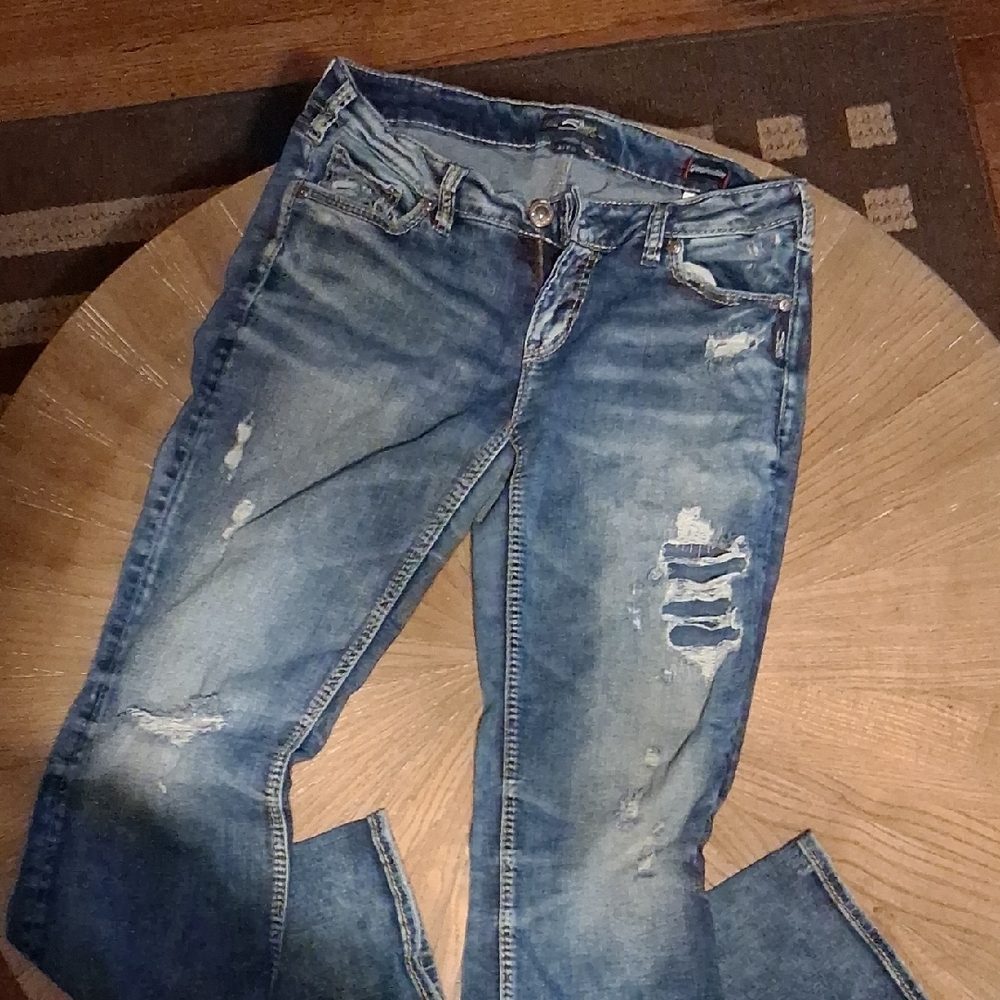 Silver Jeans Women's Ripped Denim